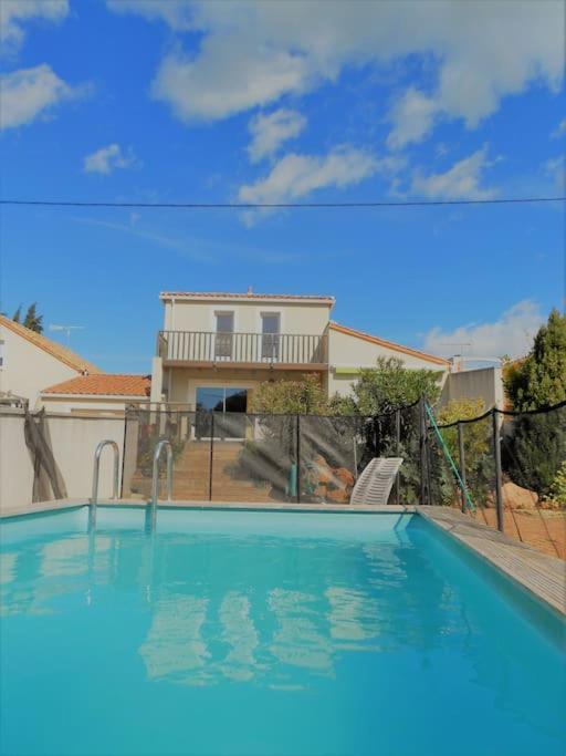בלרוק-לה-באינס Grande Villa Neuve Avec Piscine Pres Mer Et Sete מראה חיצוני תמונה